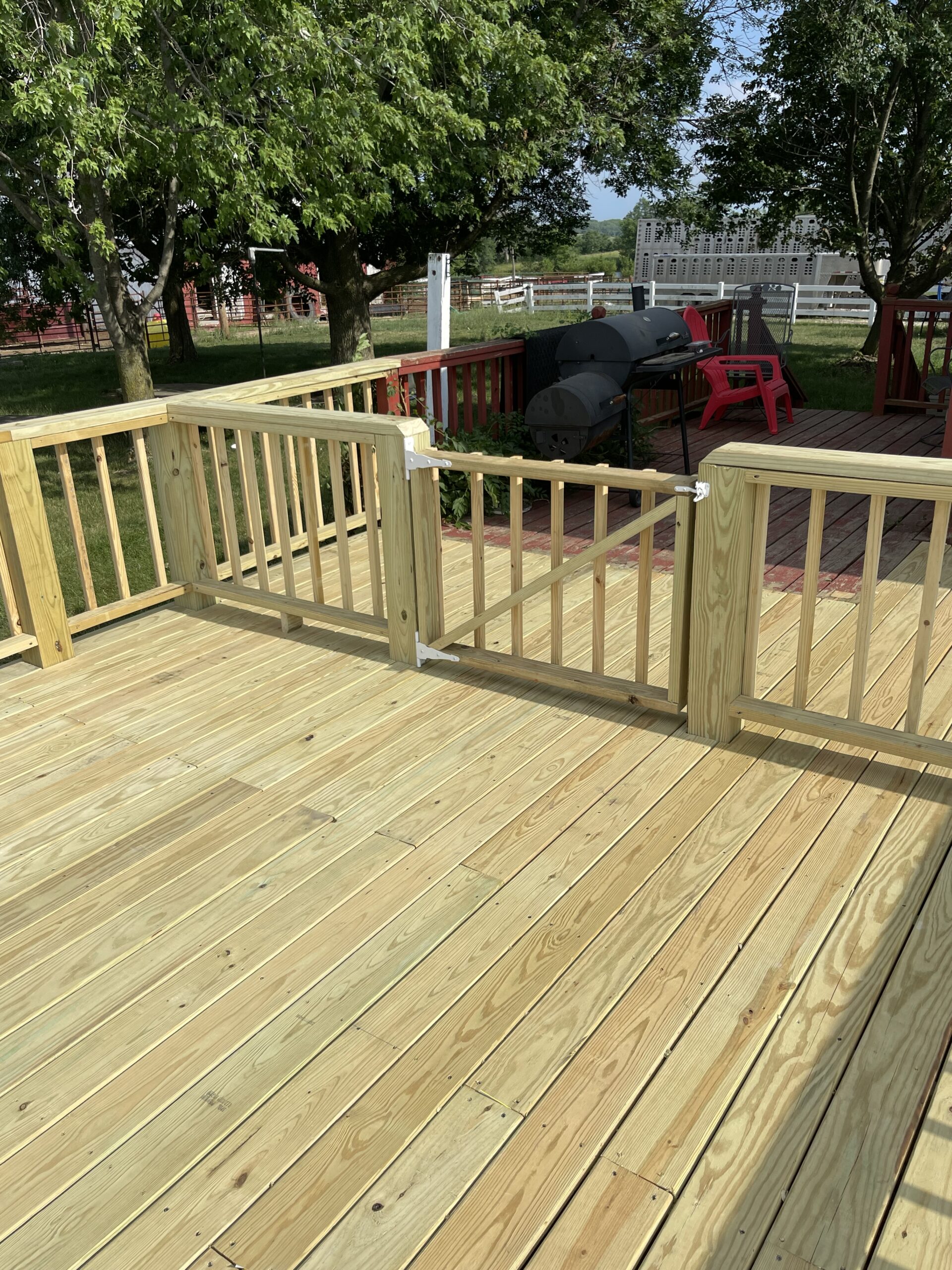 Pool deck extension by Williams Construction